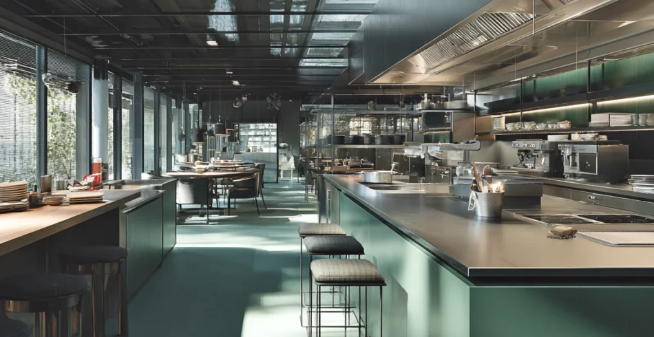 Cocina industrial en Madrid